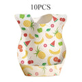Disposable Baby Bibs Burp Cloths Waterproof Cartoon Toddler Baby Stuff for Feeding Portable Travel Infant Baby Accessoriy 10Pcs