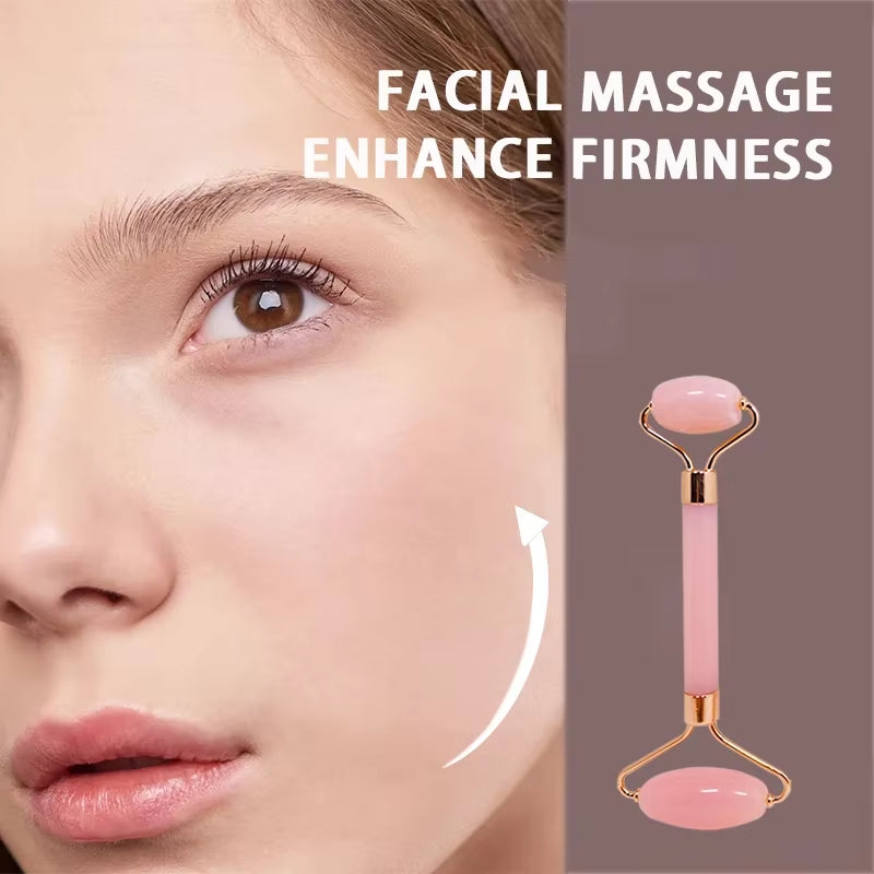 V-Shaped Facial Massager Roller - Double Chin Reducer & Lifting Tool for Tightened Skin