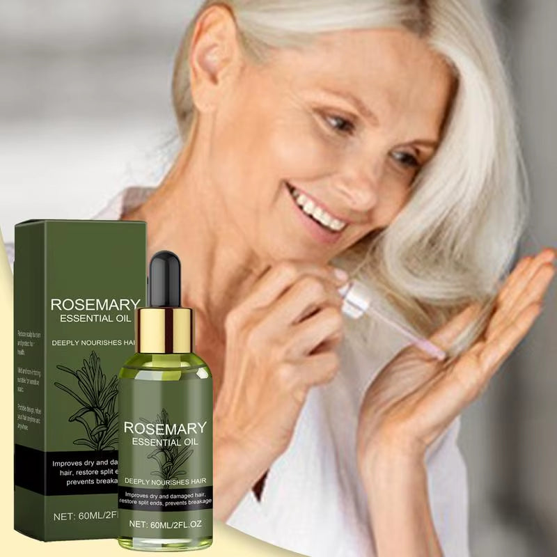 Rosemary Hair Essentiall Oil Smoothing Hair Strengthening Nourishing Brightrning Moisturing Softening Luster Hair Care Product