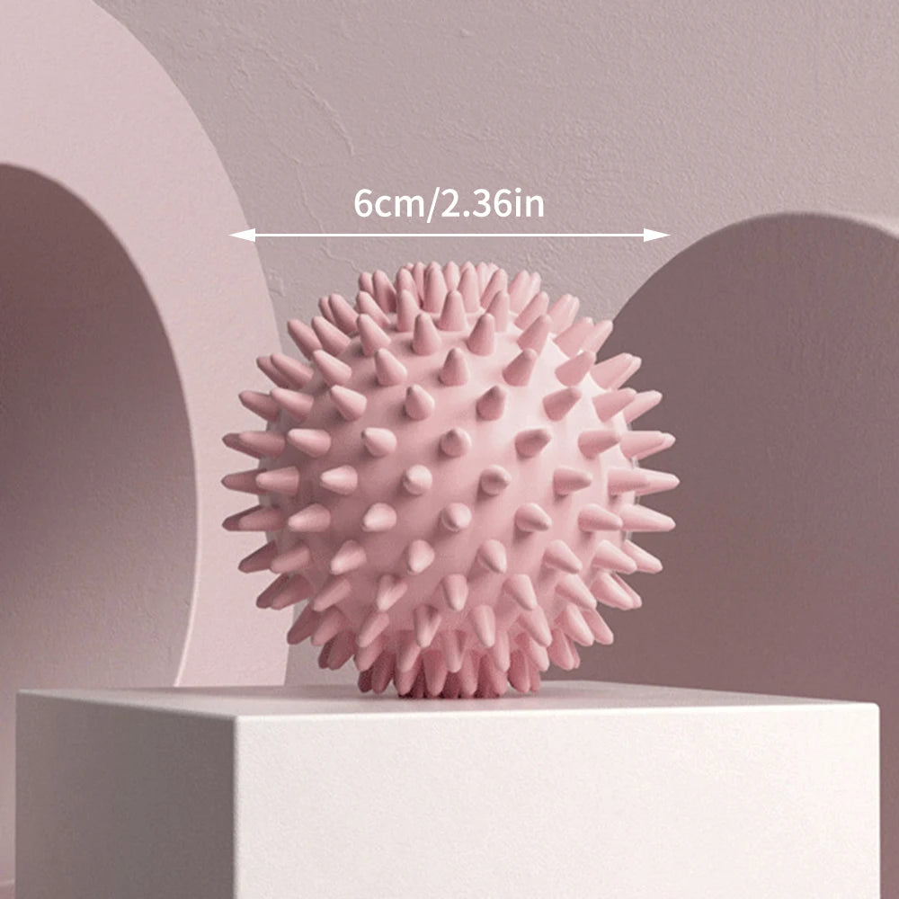 Ultimate Hedgehog Massage Ball for Yoga & Fitness – Muscle Relaxation for Neck, Shoulders, Legs, and Feet!