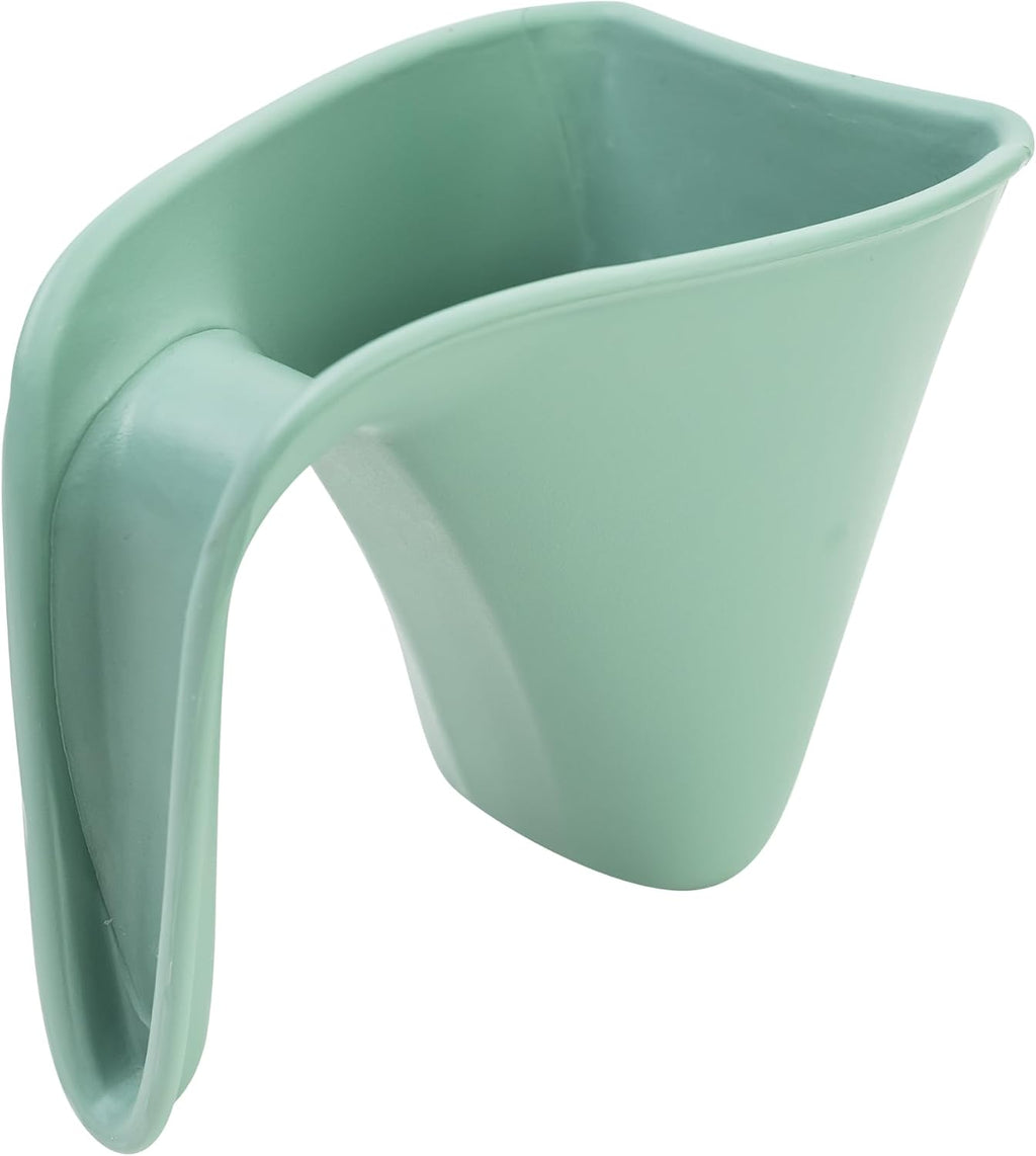 Bath Rinse Jug | Soft Rim Baby & Toddler Shampoo Rinser | Bath Hair Rinsing Cup | Hair Wash Jug with Handle | Essential Bath Accessories | Eucalyptus