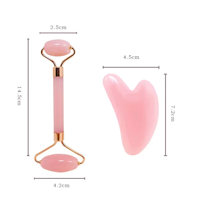 V-Shaped Facial Massager Roller - Double Chin Reducer & Lifting Tool for Tightened Skin