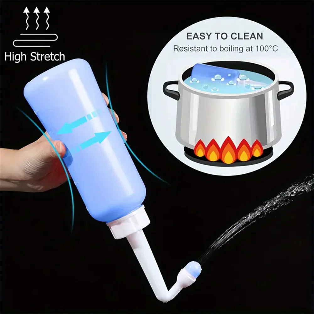 Perineal Irrigation Spray Bottle Handheld Leakproof Travel Bidet Bottles Hygiene Solution for Feminine Care Postpartum Recovery