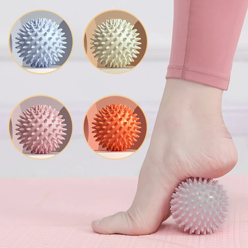 Ultimate Hedgehog Massage Ball for Yoga & Fitness – Muscle Relaxation for Neck, Shoulders, Legs, and Feet!
