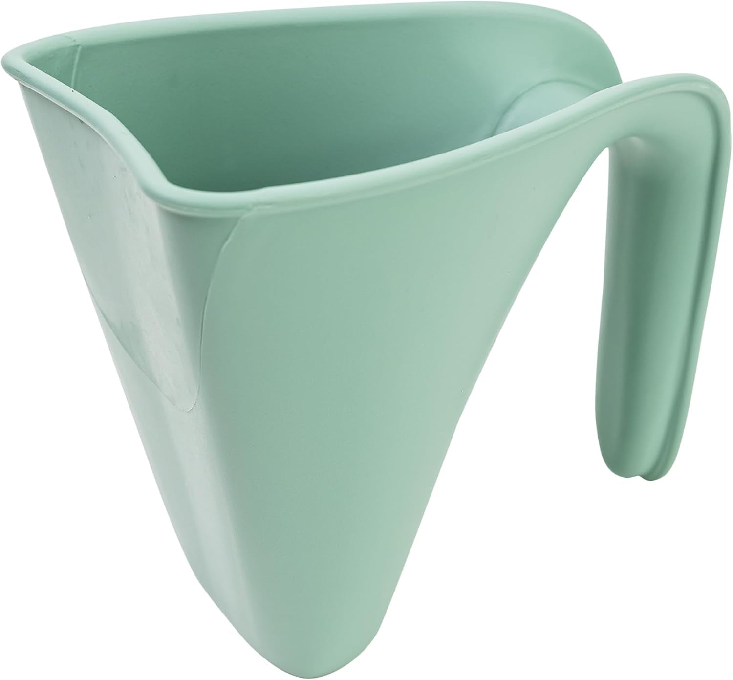 Bath Rinse Jug | Soft Rim Baby & Toddler Shampoo Rinser | Bath Hair Rinsing Cup | Hair Wash Jug with Handle | Essential Bath Accessories | Eucalyptus