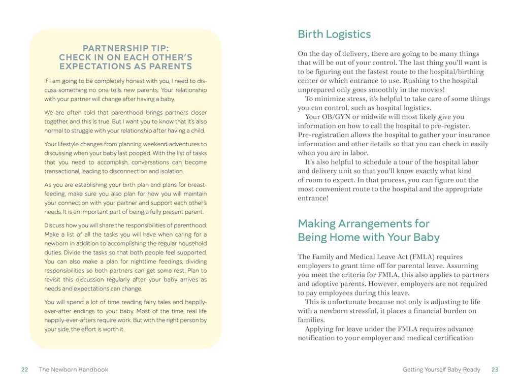 The Newborn Handbook: Your Guide to Bringing Home Baby