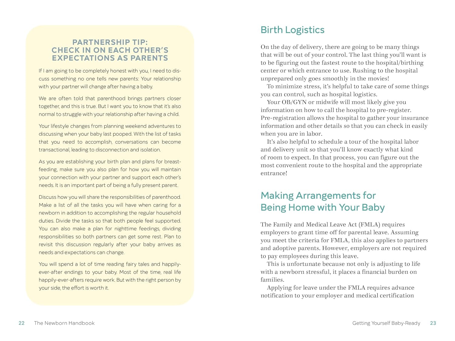 The Newborn Handbook: Your Guide to Bringing Home Baby