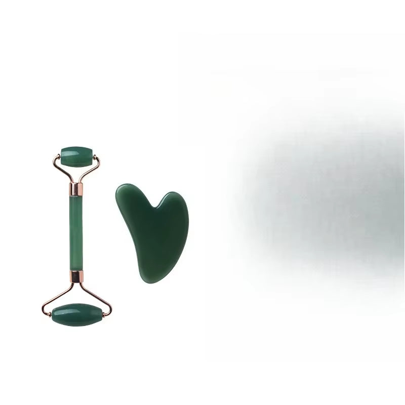 V-Shaped Facial Massager Roller - Double Chin Reducer & Lifting Tool for Tightened Skin