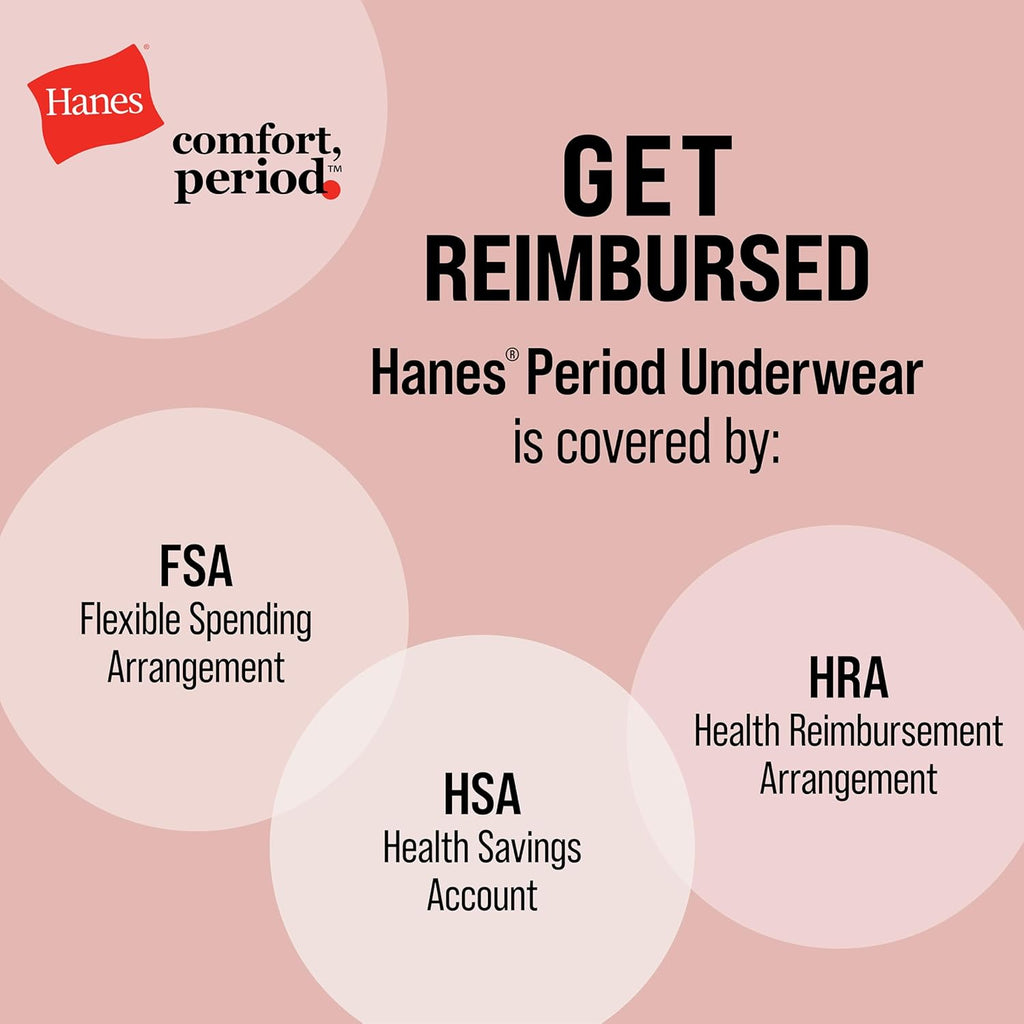 Experience Ultimate Comfort with Hanes Women's 3-Pack Bikini Period Underwear - Super Leak Protection in Black and Pecan