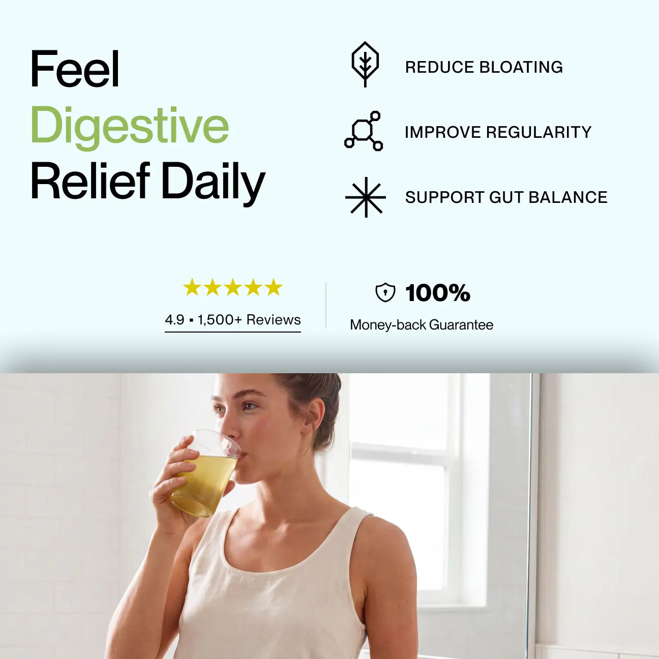Feel Goods Digestion+ Variety Pack | Gut Support Drink • Organic Fiber • Probiotics • Digestive Enzymes • Bloating Relief • Regularity • Smooth Digestion