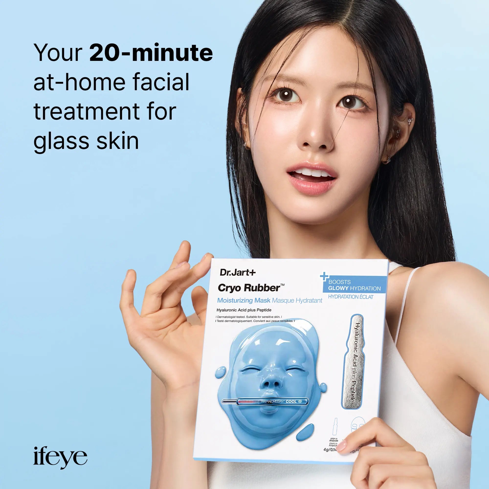 Dr.Jart+ | 7 Bestsellers Value Set | Instant Hydration, plus SPF and Barrier Repair Korean Skincare Set (Sensitive Skin Routine, Glass Skin, SPF 50+)