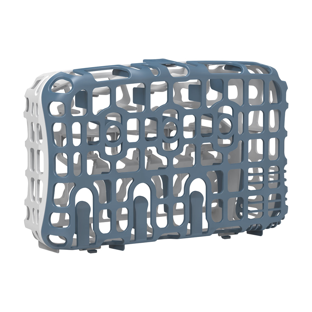 Dishwasher Basket for Small Baby Bottle Parts, Pacifiers, Accessories, Blue, 1-Pack