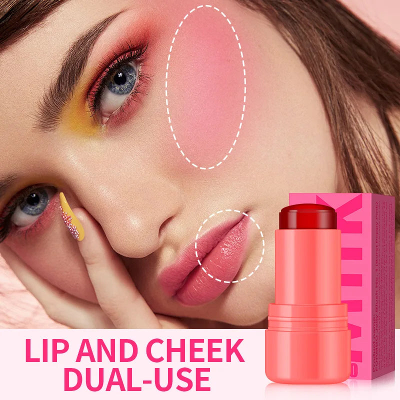 Experience the Magic of Original Milk Makeup Blush Stick - Cooling Water Jelly Tint for Luscious Lips and Cheeks