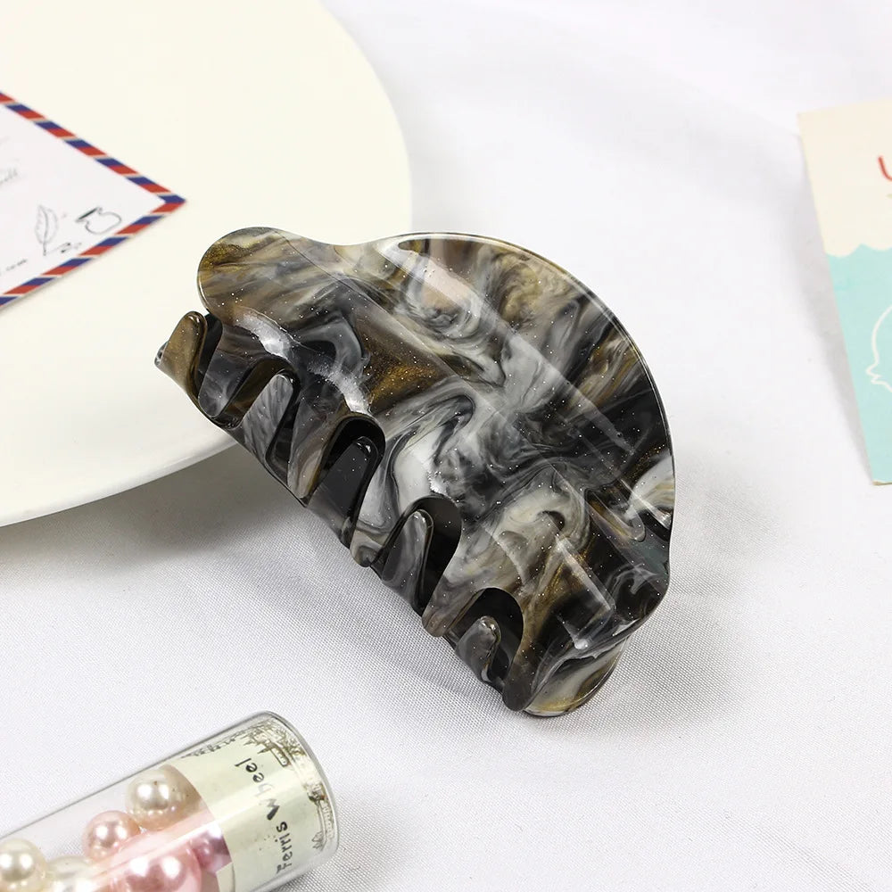 Elevate Your Style with Our Elegant Colorful Acrylic Hair Claw Clips for Women - Perfect for Any Occasion!