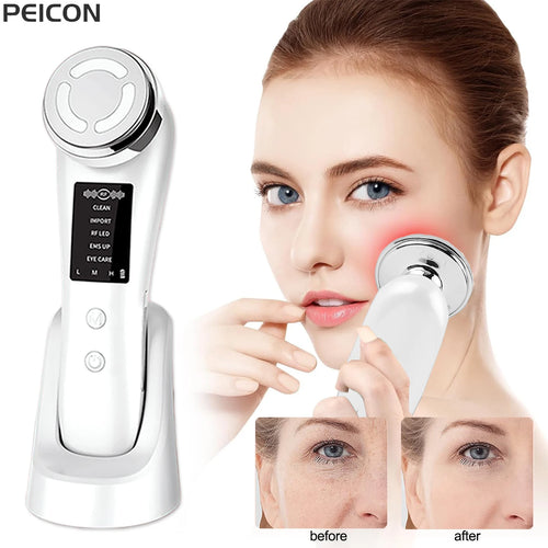 Revitalize Your Skin with the EMS Facial Massager - Anti-Aging Microcurrent Face Lifting Device for Tightening and Rejuvenation