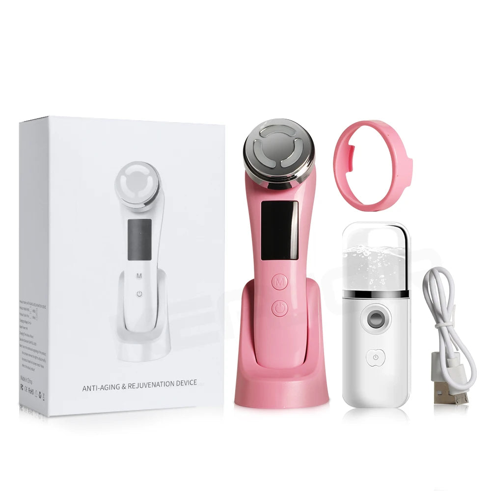 Revitalize Your Skin with the EMS Facial Massager - Anti-Aging Microcurrent Face Lifting Device for Tightening and Rejuvenation