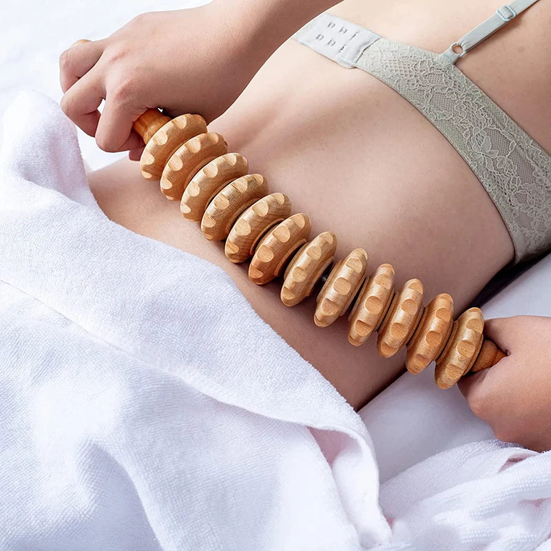 Transform Your Body with the Wood Therapy Roller: The Ultimate Massage Tool for Cellulite Reduction and Lymphatic Drainage