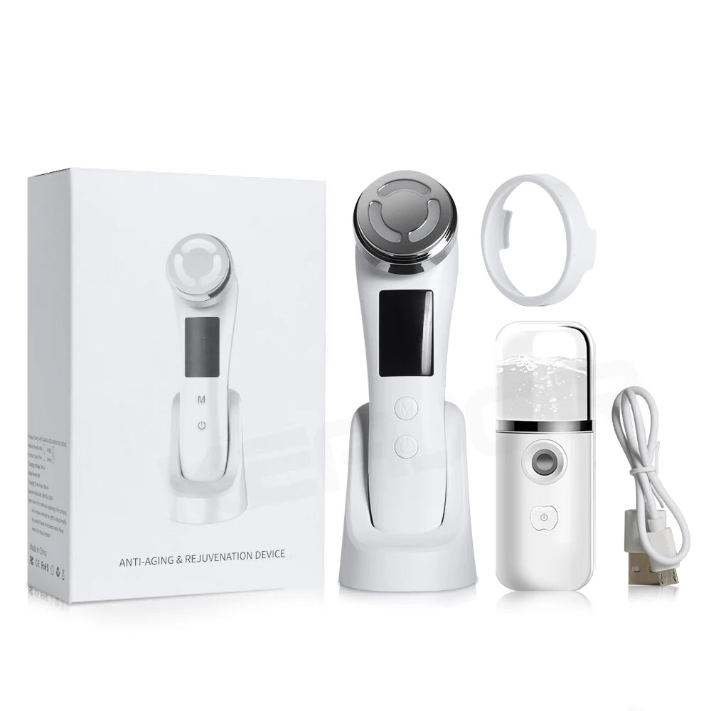 Revitalize Your Skin with the EMS Facial Massager - Anti-Aging Microcurrent Face Lifting Device for Tightening and Rejuvenation