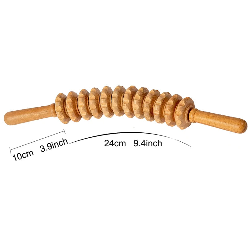 Transform Your Body with the Wood Therapy Roller: The Ultimate Massage Tool for Cellulite Reduction and Lymphatic Drainage