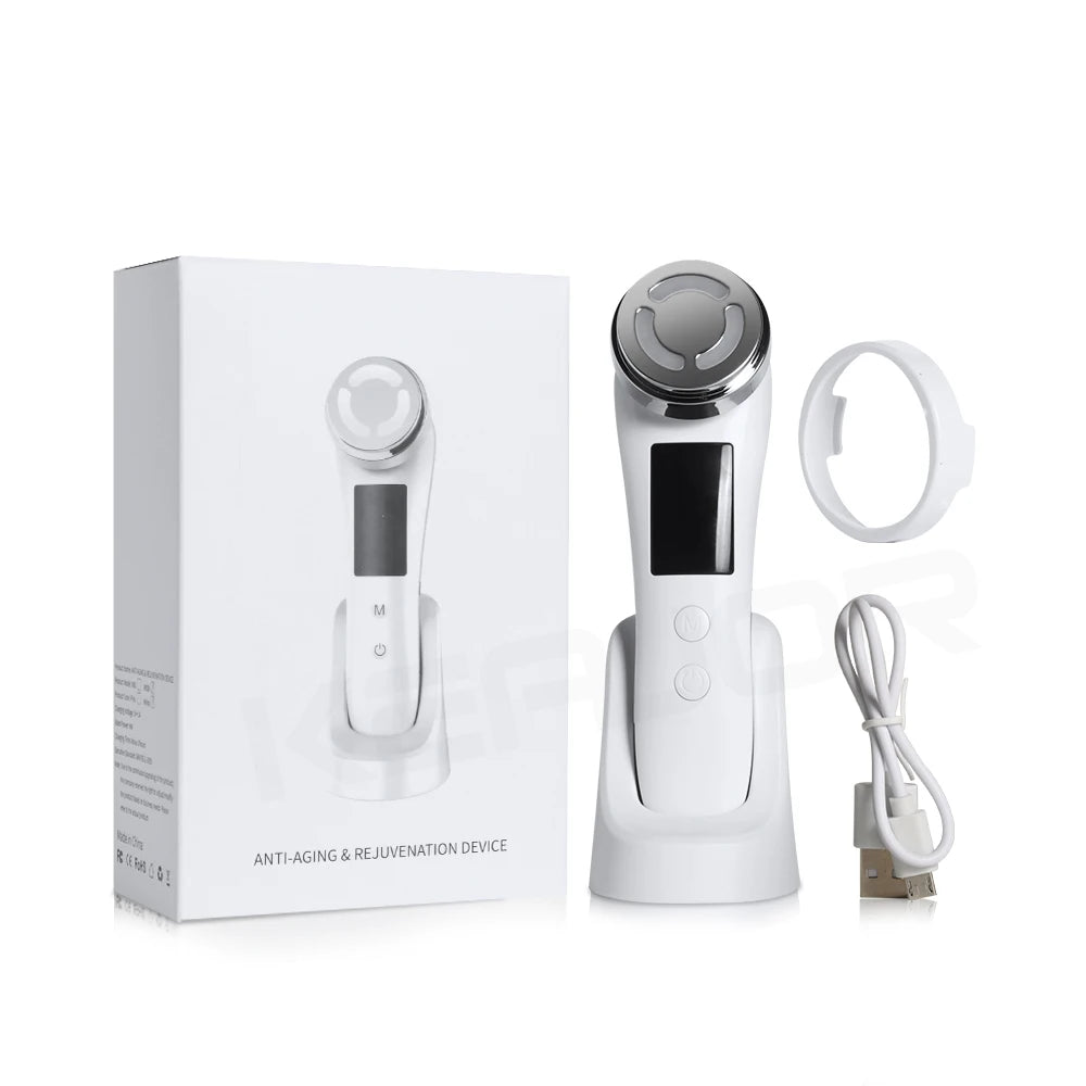 Revitalize Your Skin with the EMS Facial Massager - Anti-Aging Microcurrent Face Lifting Device for Tightening and Rejuvenation