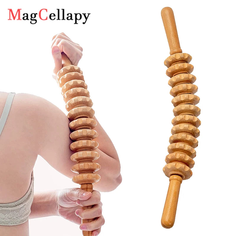 Transform Your Body with the Wood Therapy Roller: The Ultimate Massage Tool for Cellulite Reduction and Lymphatic Drainage