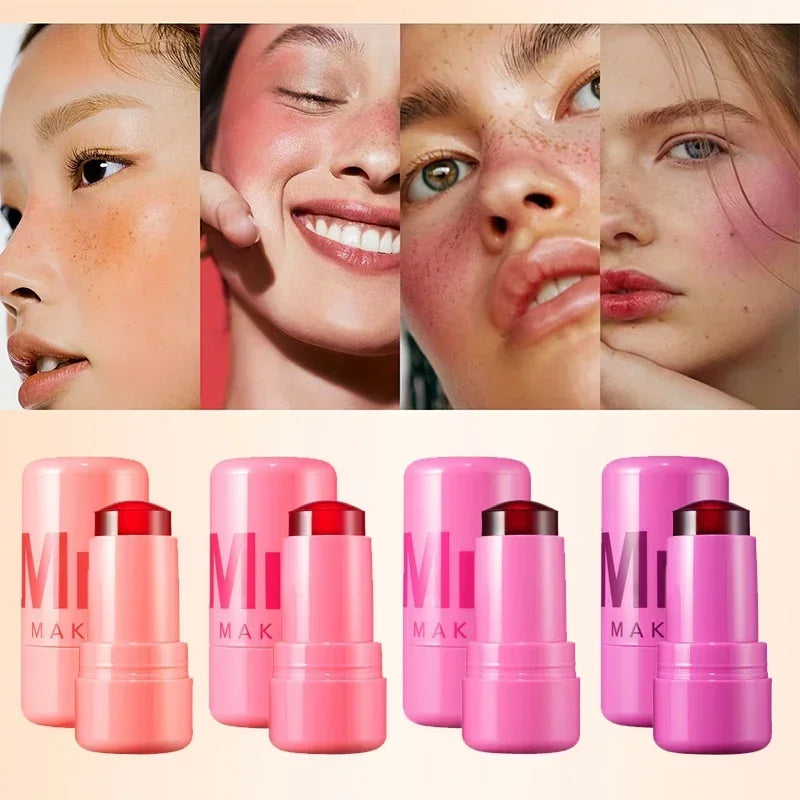Experience the Magic of Original Milk Makeup Blush Stick - Cooling Water Jelly Tint for Luscious Lips and Cheeks