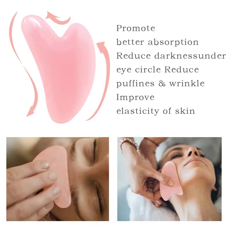V-Shaped Facial Massager Roller - Double Chin Reducer & Lifting Tool for Tightened Skin