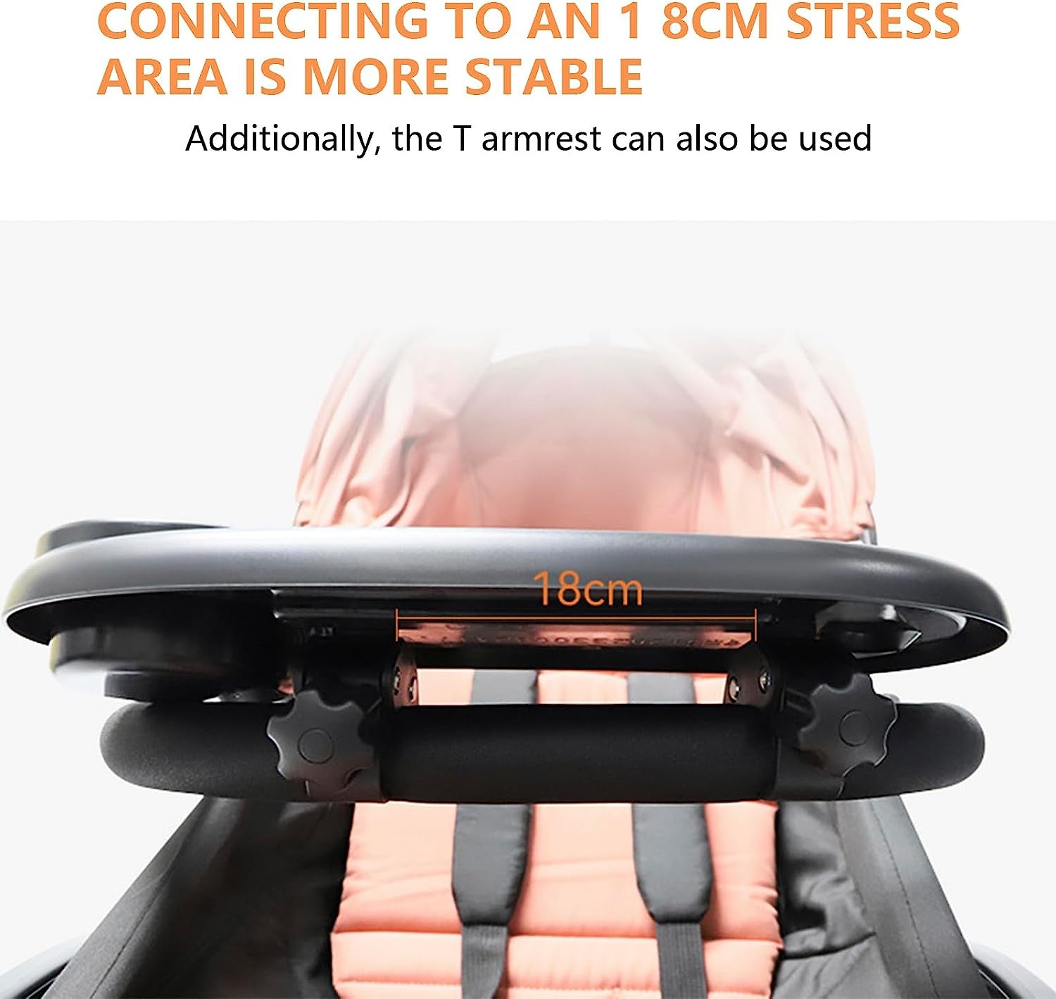 Stroller Snack Tray with Cup Holder Universal Child Snack Tray Removable Multifunction Stroller Organizer with Adjustable Buckle and Hooks Reusable Stroller Snacks Holder for Strollers