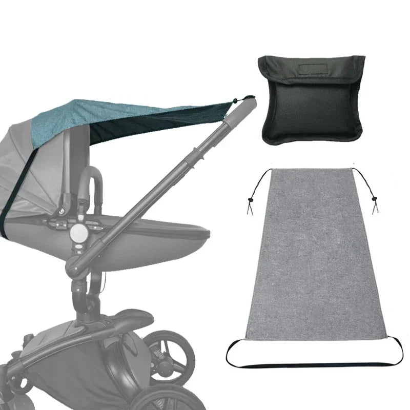 Universal Baby Stroller Sunshade Carriage Sun Shade Canopy Cover for Pram Stroller Accessories Car Seat Pushchair Cap Sun Hood