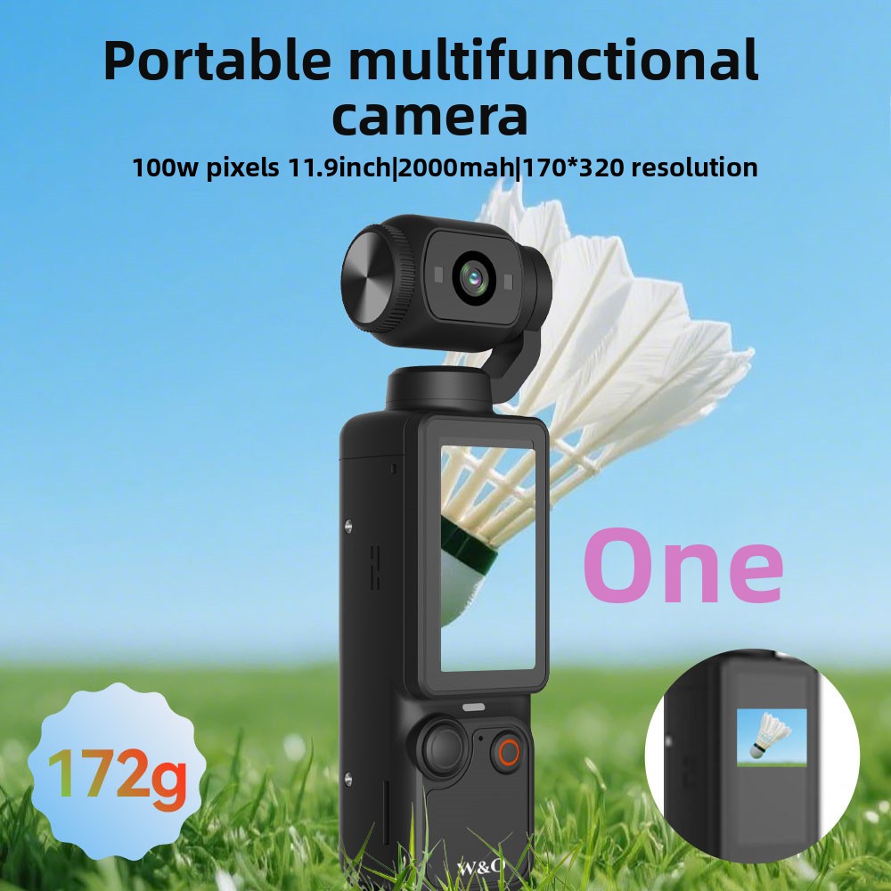 Handheld vlogging camera