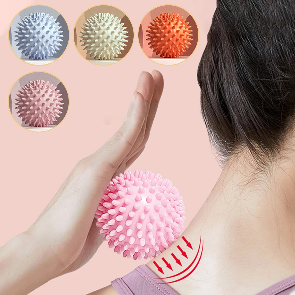 Ultimate Hedgehog Massage Ball for Yoga & Fitness – Muscle Relaxation for Neck, Shoulders, Legs, and Feet!